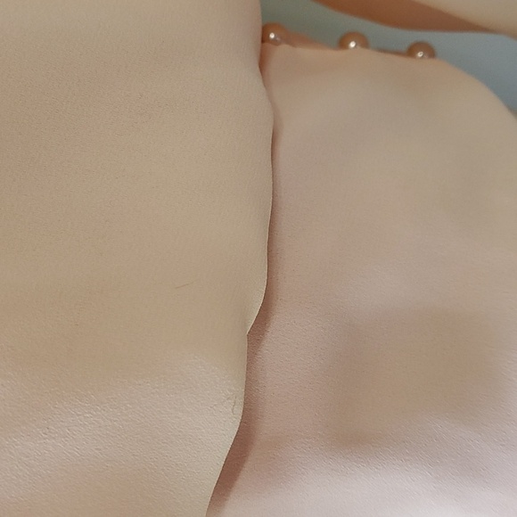 Liz Robers, vintage blouse. Size 12. Long sleeves, chiffon, lovely pearl buttons - Picture 4 of 12